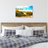 Beach Landschap Canvas Afdruk (Insitu (Slaapkamer))