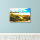 Beach Landschap Canvas Afdruk (Insitu (Houten vloer))
