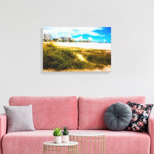 Beach Landschap Canvas Afdruk (Insitu (Woonkamer))