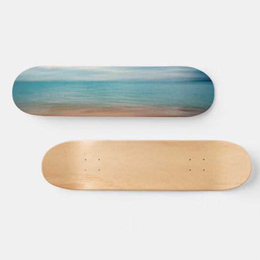 Beach landschap persoonlijk skateboard (Horizontaal)