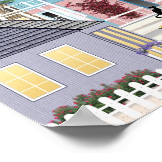 Beach Landschap Poster (Hoek)