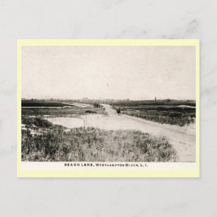 Beach Lane, Westhampton, New York  Briefkaart