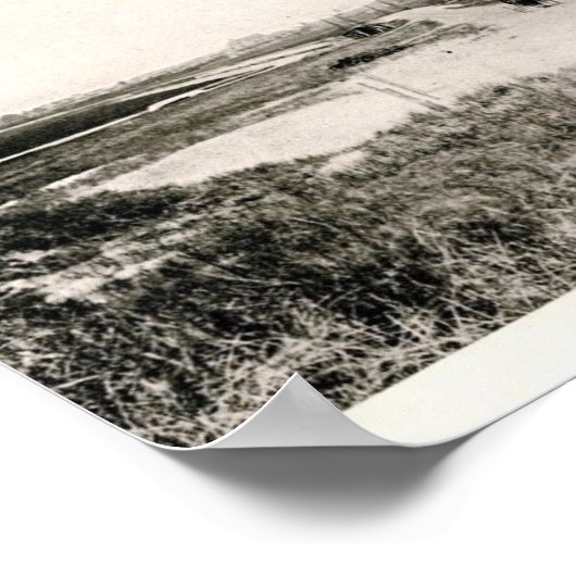 Beach Lane, Westhampton, New York,  Poster (Hoek)