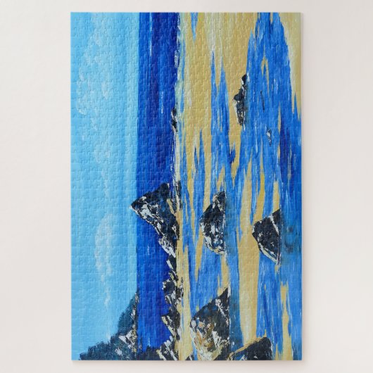 Beach Legpuzzel (Verticaal)