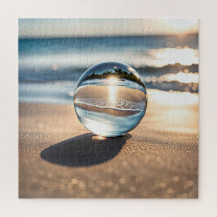 Beach Lens Ball Legpuzzel