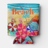 Beach Life Blikjeskoeler (Voorkant)