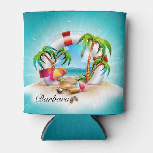 Beach Life Blikjeskoeler (Voorkant)