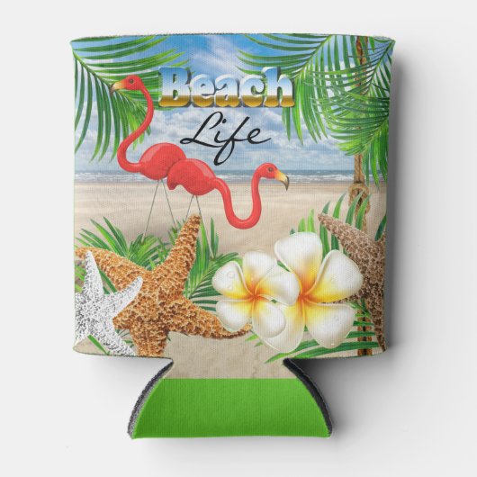 Beach Life Blikjeskoeler (Voorkant)