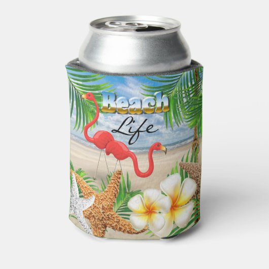 Beach Life Blikjeskoeler (Blikje Achterkant)