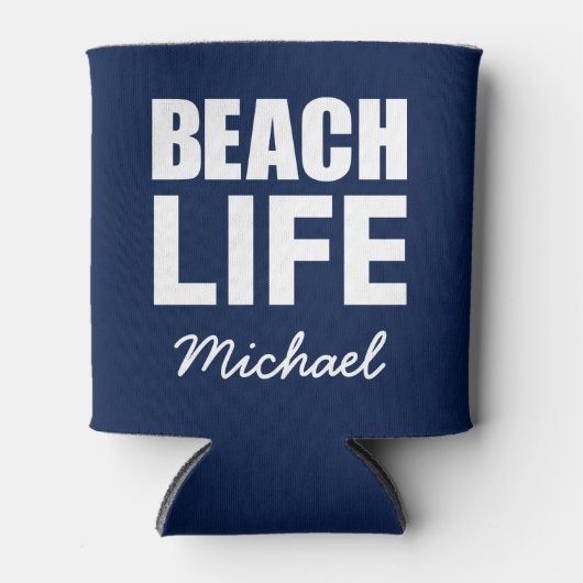 Beach Life Blikjeskoeler (Voorkant)