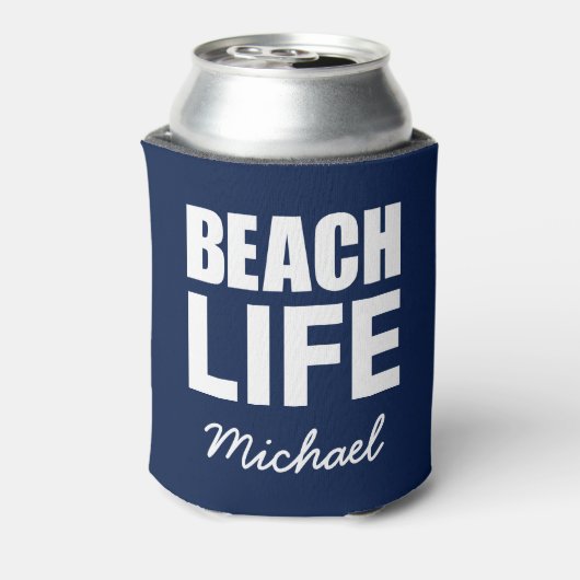 Beach Life Blikjeskoeler (Blikje Achterkant)