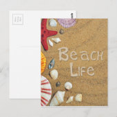 Beach Life Briefkaart (Voorkant / Achterkant)