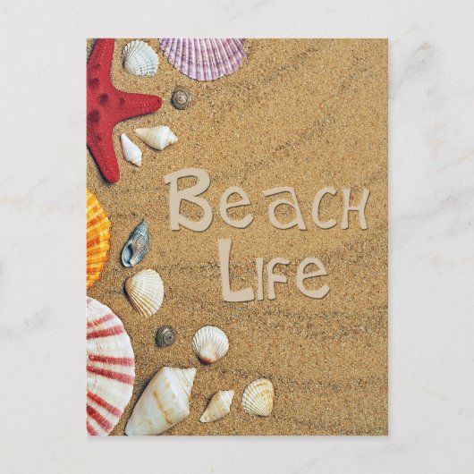 Beach Life Briefkaart (Voorkant)