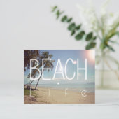 Beach Life Briefkaart (Staand voorkant)