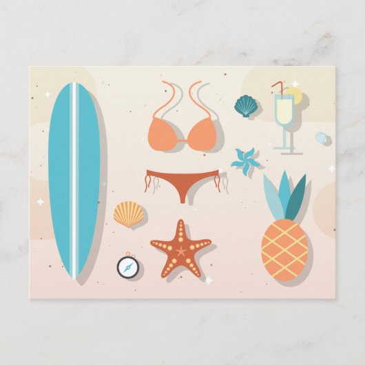 Beach Life Briefkaart (Voorkant)