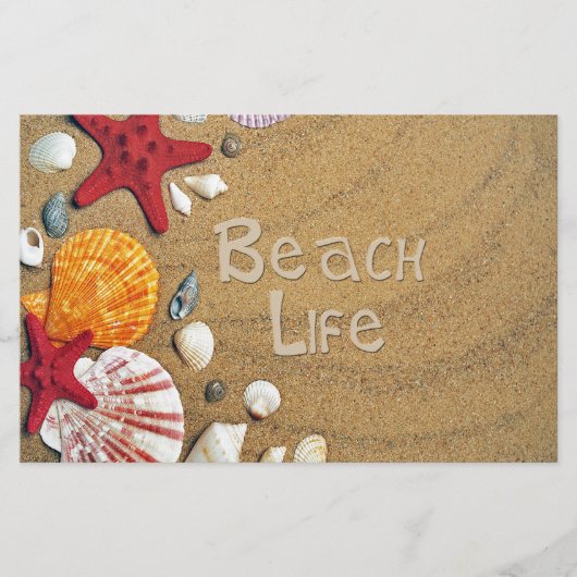 Beach Life Briefpapier (Voorkant)