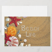 Beach Life Briefpapier (Voorkant / Achterkant)