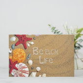 Beach Life Briefpapier (Staand voorkant)