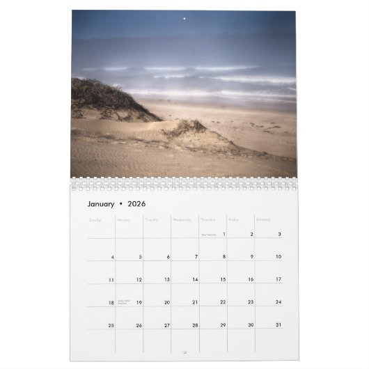 Beach Life Calander Kalender (Jan 2026)