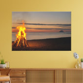 Beach Life Canvas Afdruk (Insitu (Woonkamer))