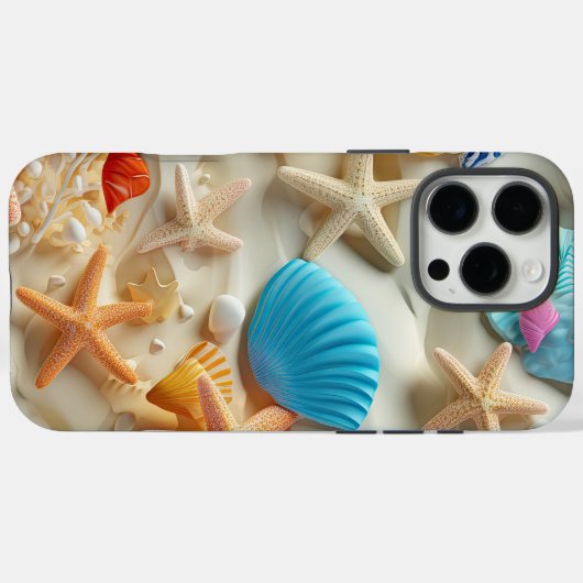 Beach Life Case-Mate iPhone Case (Achterkant (horizontaal))