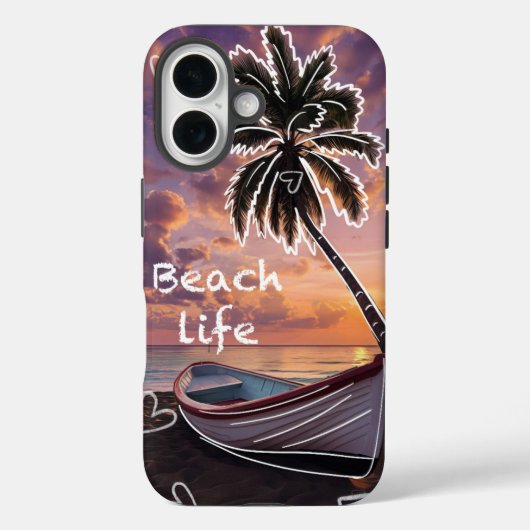 Beach life  Case-Mate iPhone case (Achterkant)