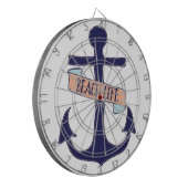 Beach Life Dartbord (Voorkant Links)