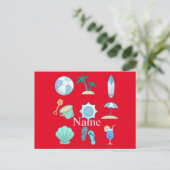 Beach Life Dingen Thunder_Cove Briefkaart (Staand voorkant)
