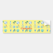 Beach Life Dingen Thunder_Cove Bumpersticker (Voorkant)