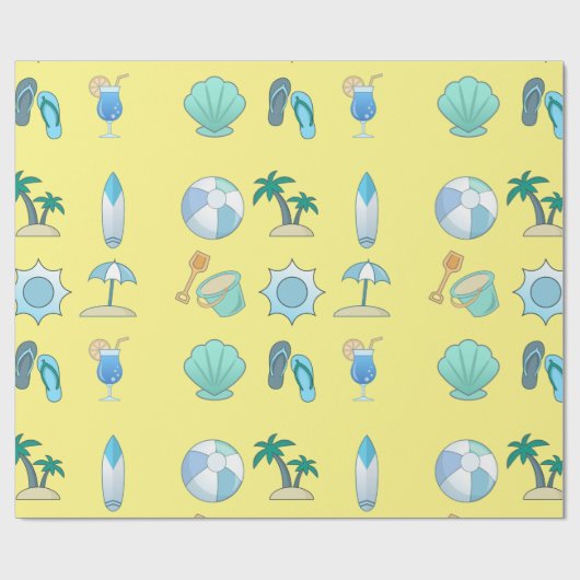 Beach Life Dingen Thunder_Cove Cadeaupapier (Vlak)