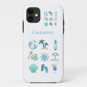 Beach Life Dingen Thunder_Cove Case-Mate iPhone Case