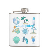 Beach Life Dingen Thunder_Cove Heupfles (Voorkant)