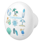 Beach Life Dingen Thunder_Cove Keramische Knop (Rechts)