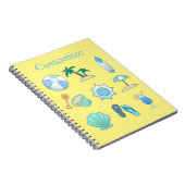 Beach Life Dingen Thunder_Cove Notitieboek (Rechterzijde)