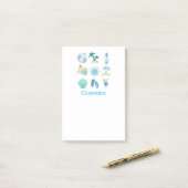 Beach Life Dingen Thunder_Cove Post-it® Notes (Op bureau)