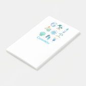 Beach Life Dingen Thunder_Cove Post-it® Notes (Schuin)