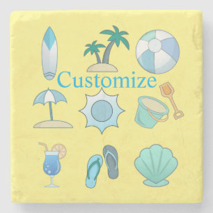 Beach Life Dingen Thunder_Cove Stenen Onderzetter