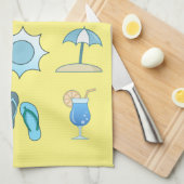 Beach Life Dingen Thunder_Cove Theedoek (Quarter Fold)