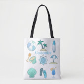 Beach Life Dingen Thunder_Cove Tote Bag (Voorkant)