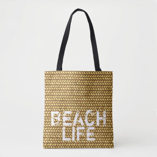 "Beach Life" draagtas voor alle vakanties (Voorkant)