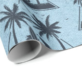 Beach Life Geometric Cadeaupapier (Rol Hoek)