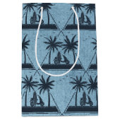 Beach Life Geometric Medium Cadeauzakje (Voorkant)