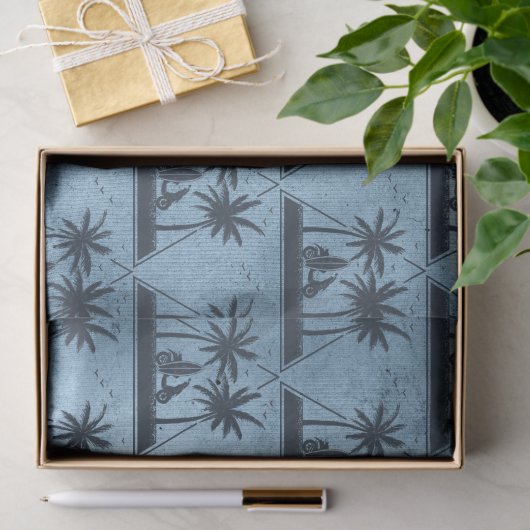 Beach Life Geometric Tissuepapier (Geschenk)