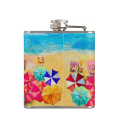 Beach Life Heupfles (Achterkant)