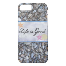 Beach, Life is Good Phone Case