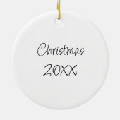 Beach Life Keramisch Ornament (Achterkant)