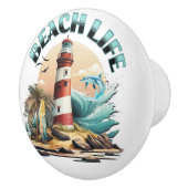 Beach Life Keramische Knop (Rechts)