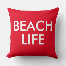 Beach Life Lifeguard Gift rood