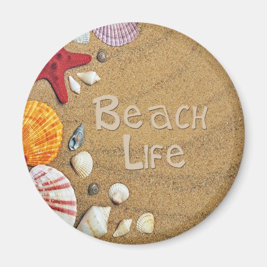 Beach Life Magneet (Voorkant)