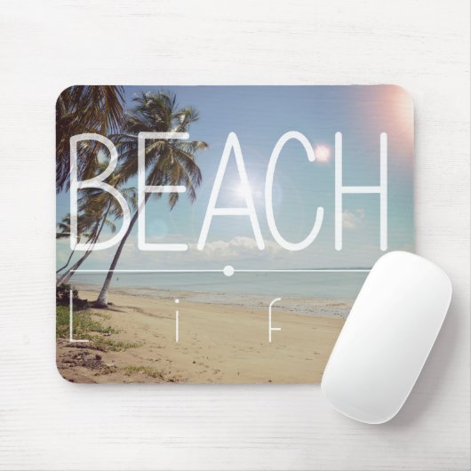Beach Life Mousepad Muismat (Met muis)